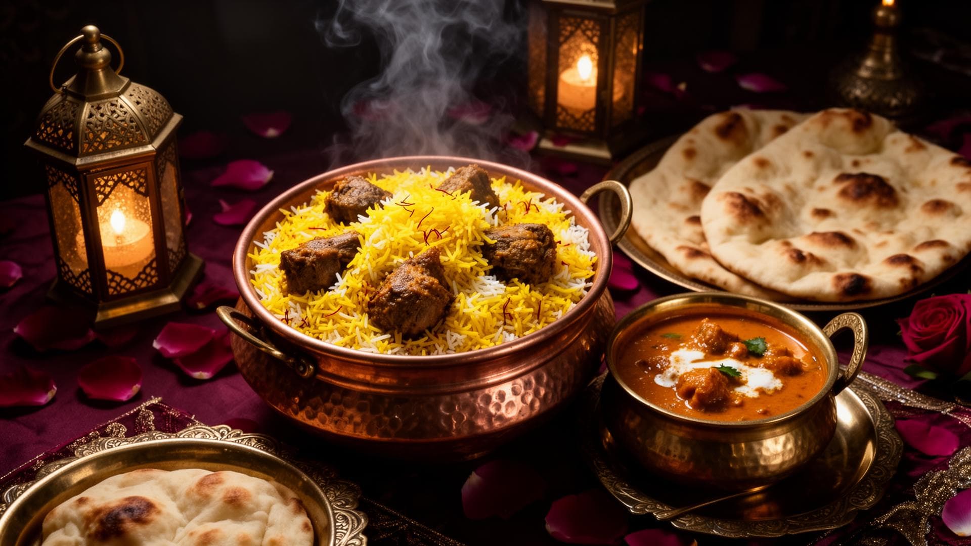 Royal Mughal feast at Royal Dum Pukht Dudley